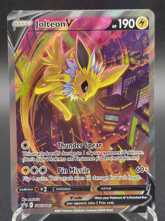 Pokémon TCG: 2021 Jolteon V SWSH183 SWSH: Sword & Shield Promos