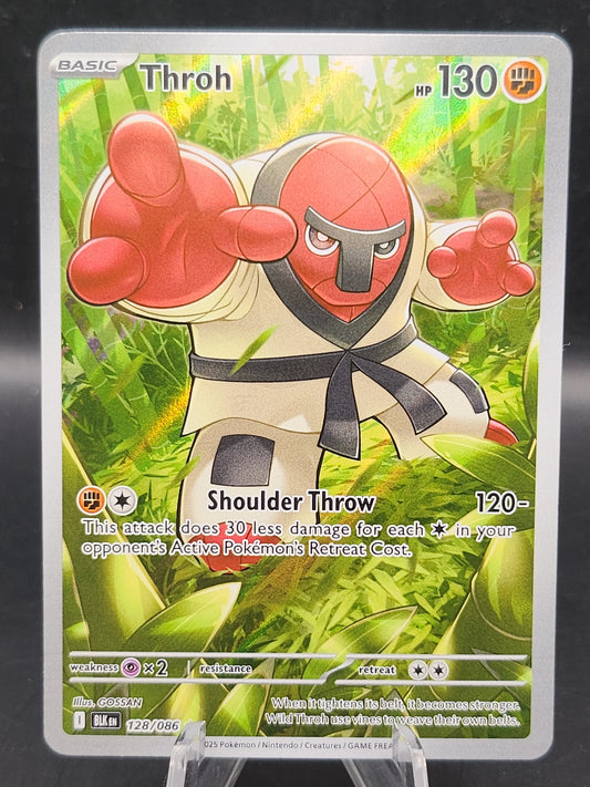 Pokémon TCG: 2025 Throh 128/086 SV: Black Bolt