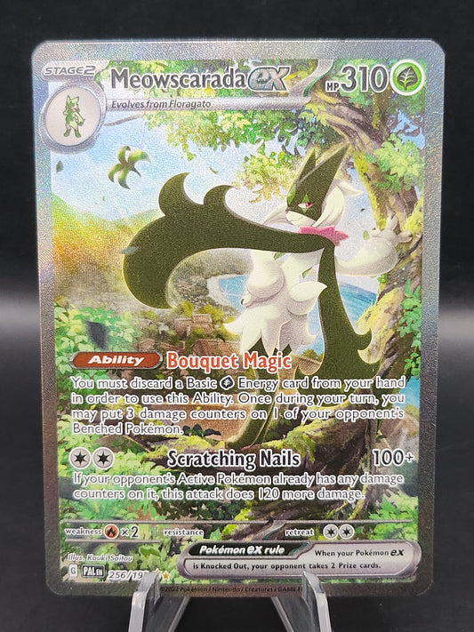 Pokémon TCG: 2023 Meowscarada ex 256/193 Palsea Evolved Alt Art (LP)