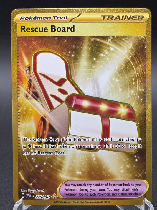 Pokémon TCG: 2024 Rescue Board 225/167 SV: Twilight Masquerade