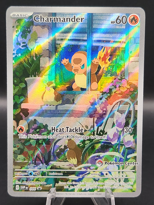Pokémon TCG: 2023 Charmander SVP044 Obsidian Flames ETB Pokémon Center Promo