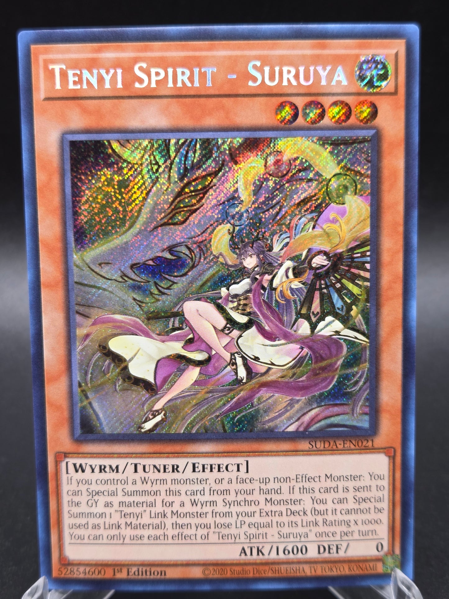 Yu-Gi-Oh! TCG: Tenyi Spirit - Suruya - SUDA-EN021 - Supreme Darkness (SUDA)