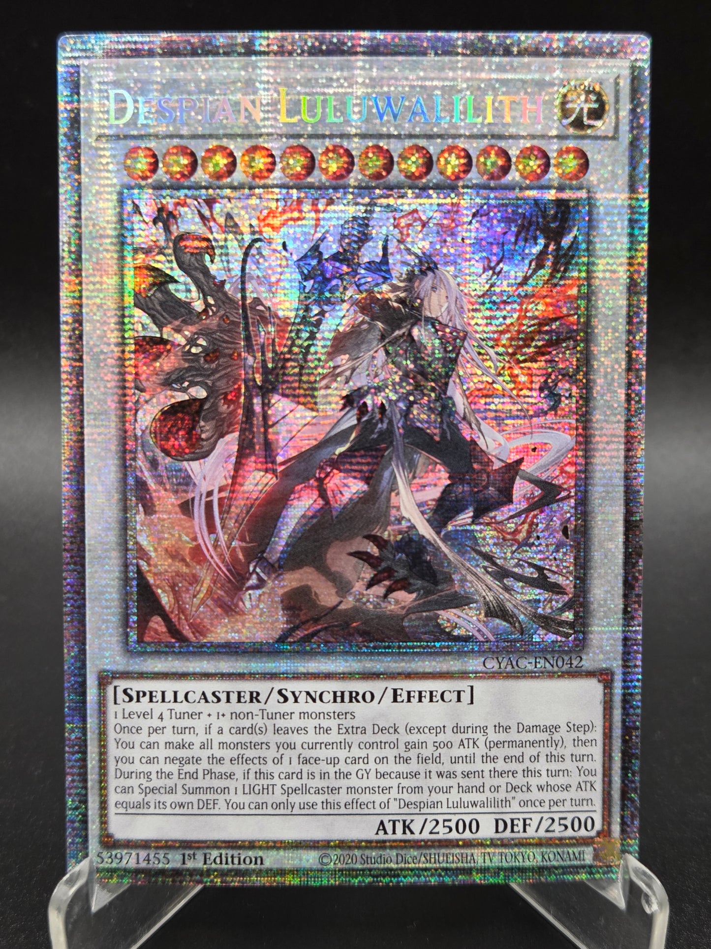 Yu-Gi-Oh! TCG: Despian Luluwalilith (Starlight Rare) - CYAC-EN042 - Cyberstorm Access