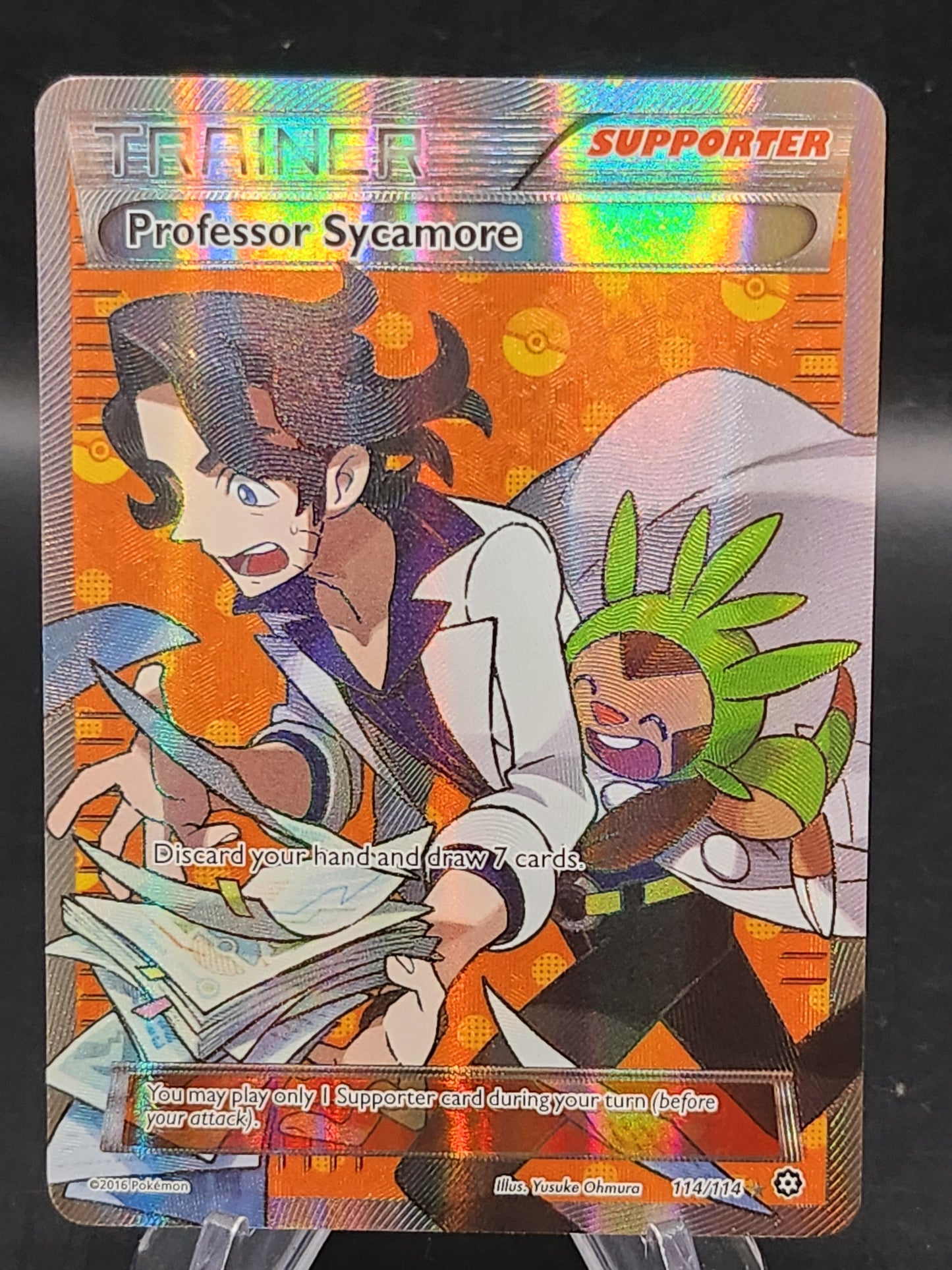 Pokémon TCG: 2016 Professor Sycamore 114/114 XY: Stream Siege