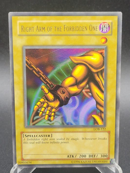 Yu-Gi-Oh! TCG: Right Arm of the Forbidden One LOB-122 The Legend of Blue Eyes White Dragon