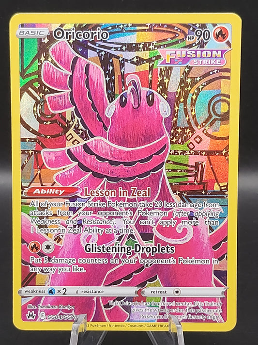 Pokémon TCG: 2023 Oricorio GG04/GG70 Crown Zenith Galarian Gallery