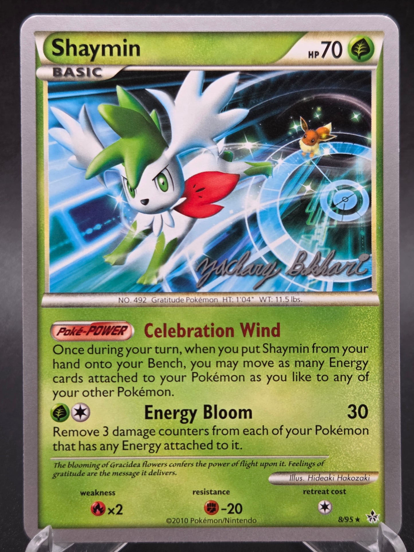 Pokémon TCG: 2010 Shaymin 8/95 (Zachary Bokhari) - 2012 World Championship Decks