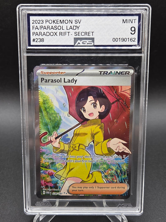 AGS 9 Pokémon TCG: 2023 Paradox Lady - 238/182 - SV: Paradox Rift