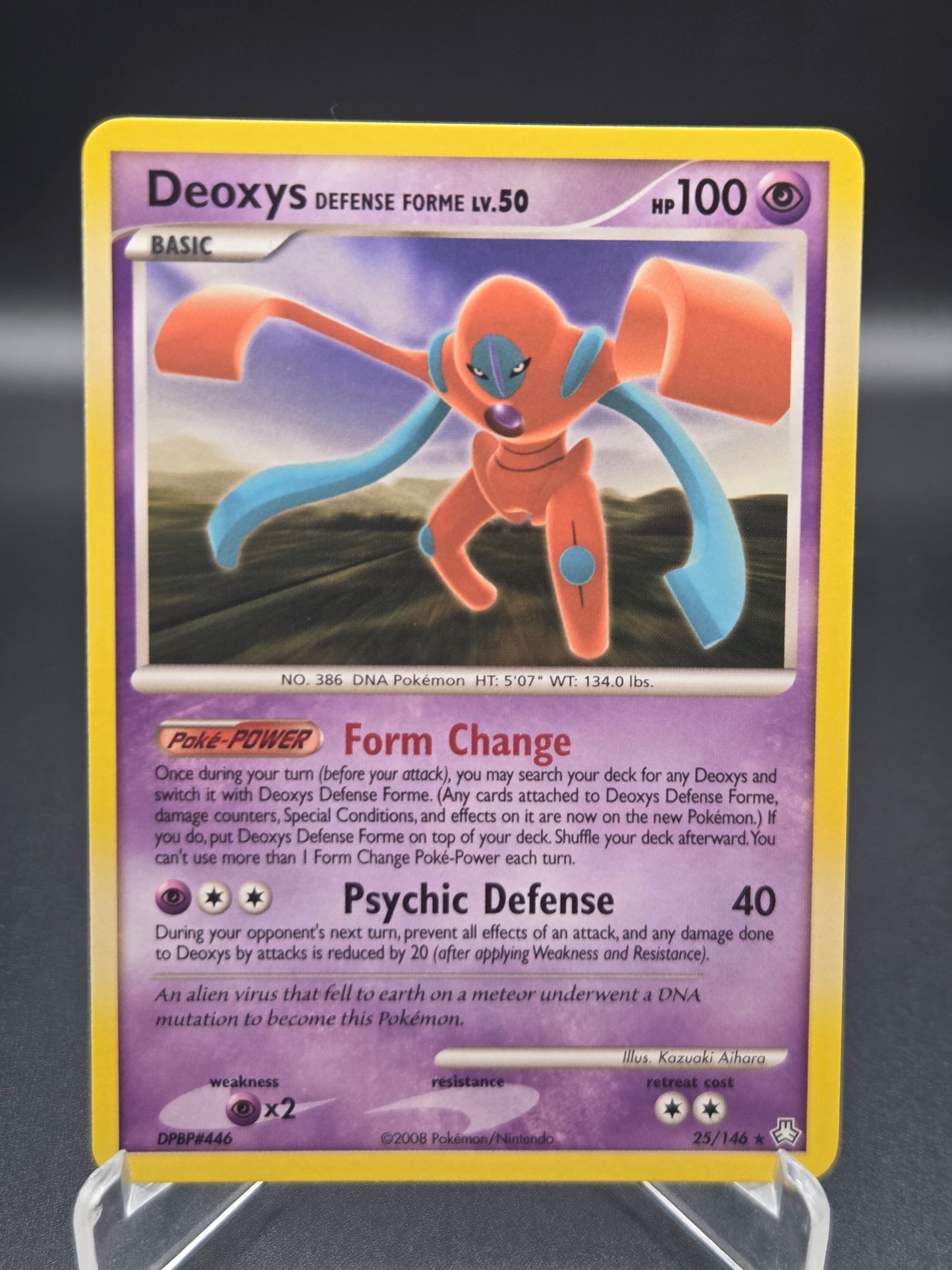 Pokémon TCG: 2008 Deoxys Defense Forme 25/146 - Legends Awakened