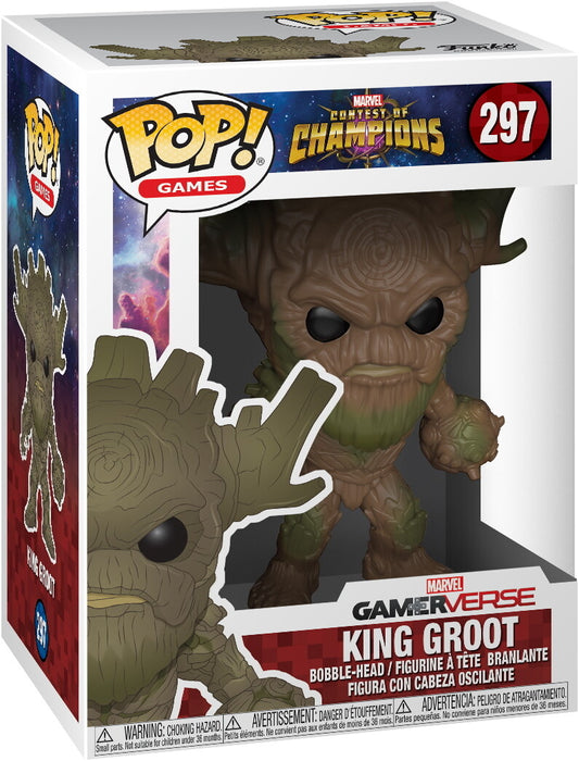 Funko PoP! Marvel: King Groot (Contest of Champions) 297