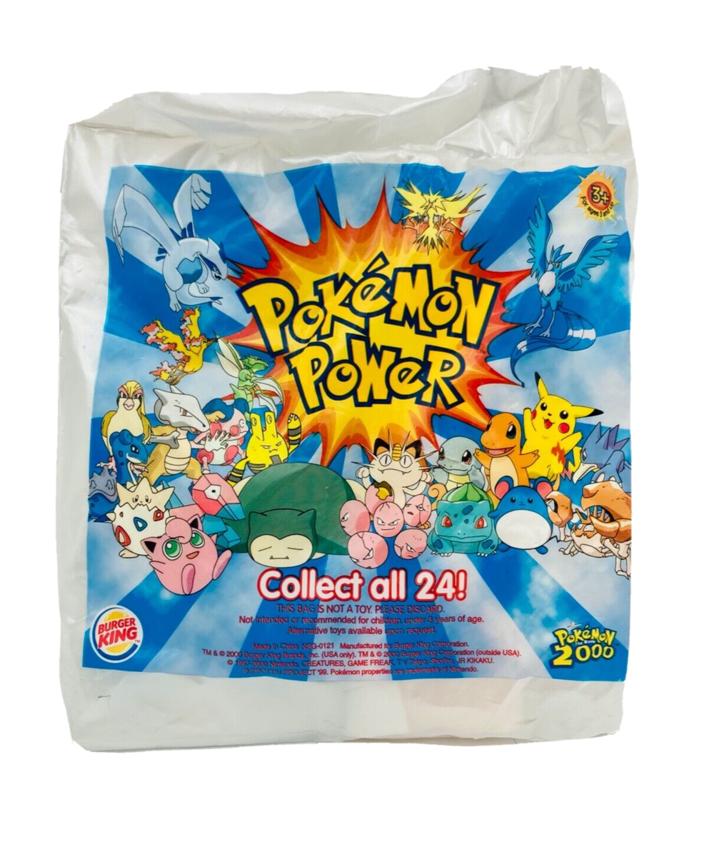 Pokémon TCG: 2000 Pokemon Power Burger King Vintage Toy