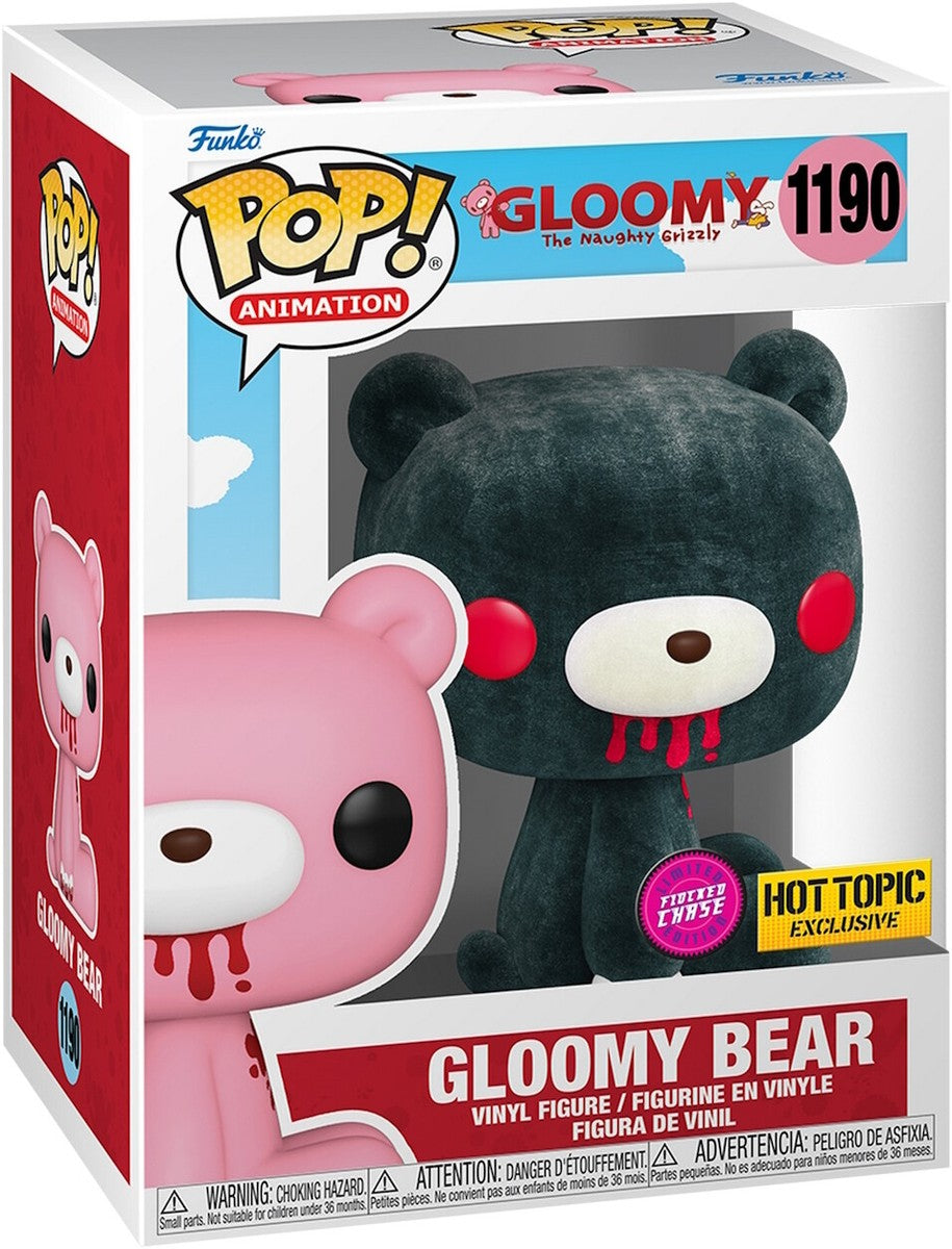 Funko PoP!: Gloomy: Gloomy Bear - 1190 - (Hot Topic Exclusive) (Limited Edition Flocked Chase)