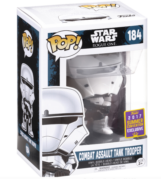 Funko PoP! Star Wars Rogue One: Combat Assault Tank Trooper - 184 - 2017 Summer Convention Exclusive