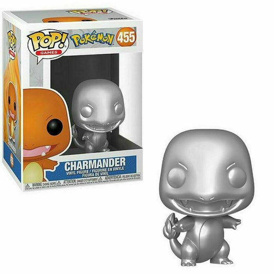 Funko PoP! Pokémon: Charmander (Silver Metallic) 455
