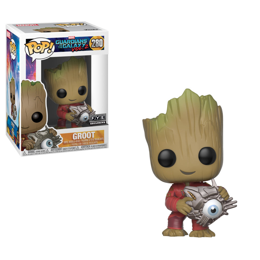 Funko PoP! Marvel #280 Groot with Eye FYE Exclusive