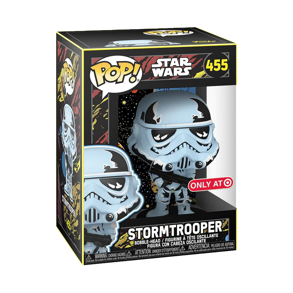 Funko PoP! Star Wars: Stormtrooper (Retro Series) 455 (Target Exclusive)