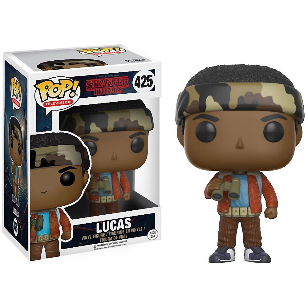 Funko PoP! Television: Stranger Things - Lucas - 425 (Damaged Box)