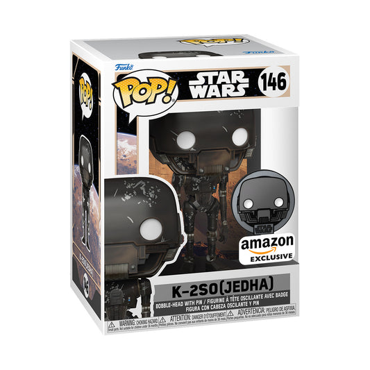 Funko PoP! Star Wars: K-2SO [Jedha] 146 (Amazon Exclusive)
