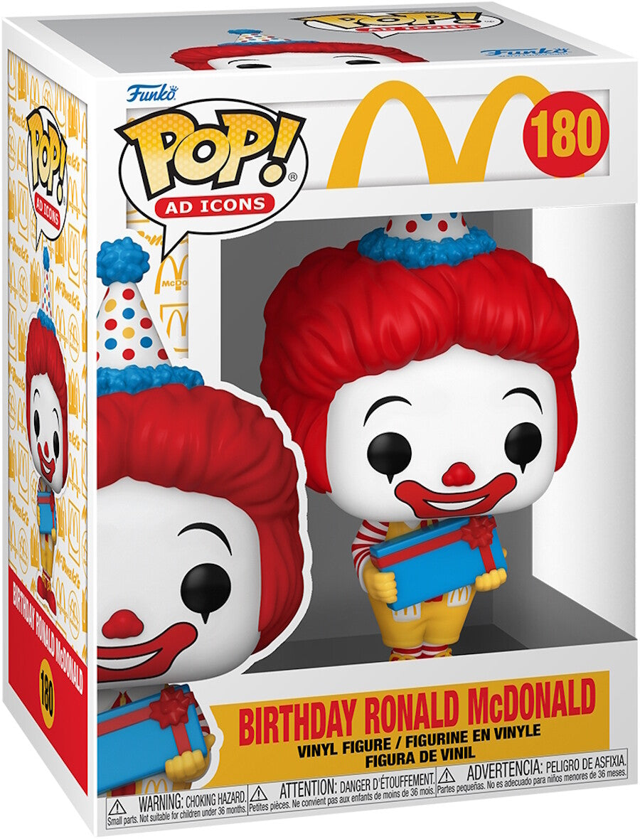 Funko PoP! Ad Icons: Birthday Ronald McDonald 180