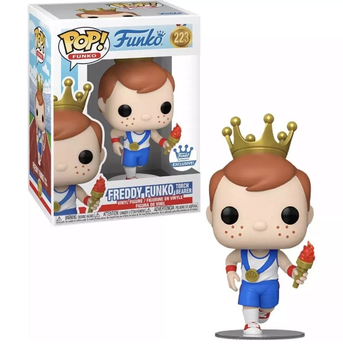 Funko PoP! Funko: Freddy Funko Torch Bearer 223 (Funko Exclusive)