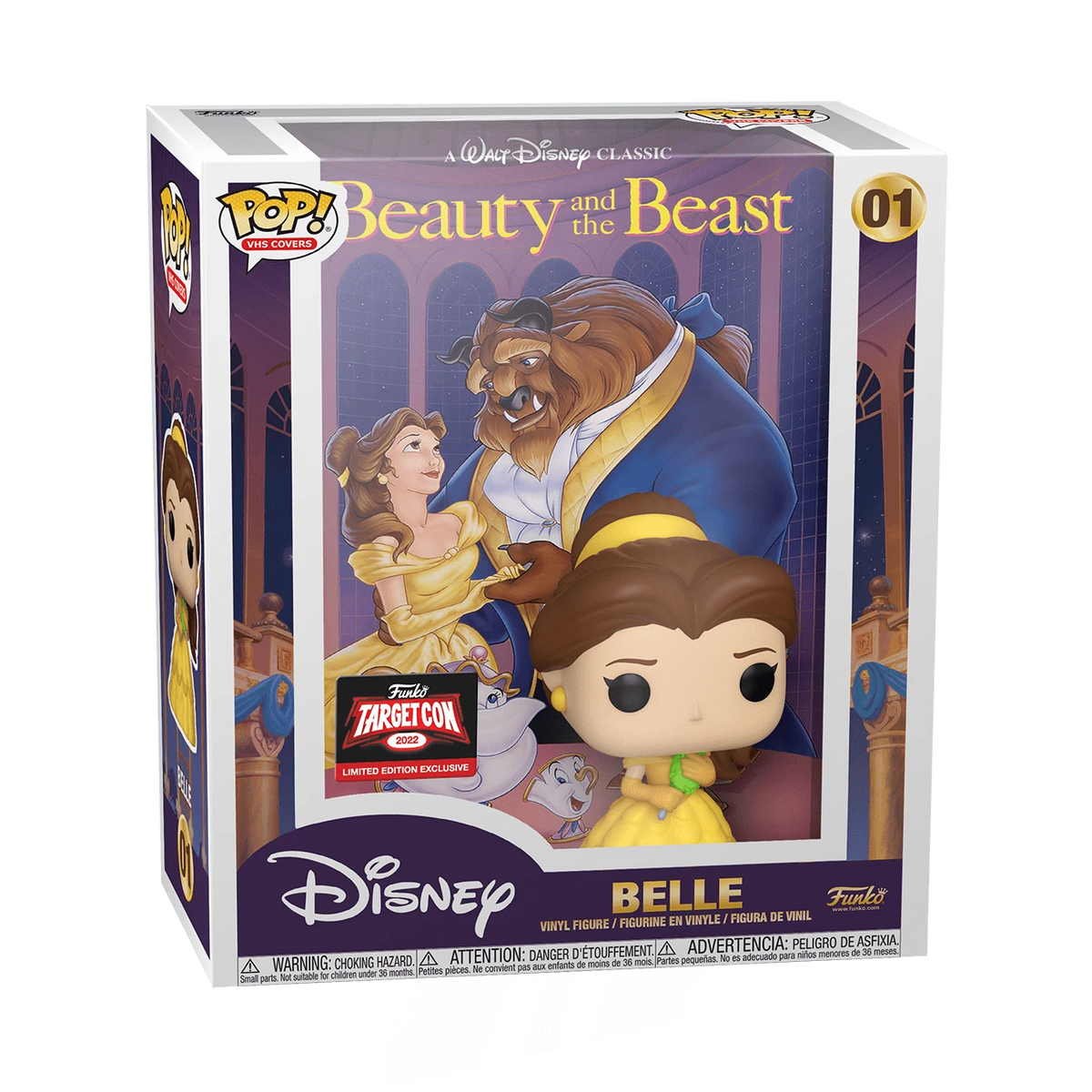 Funko Pop! Disney Beauty and The Beast Belle #1 Target Con Exclusive