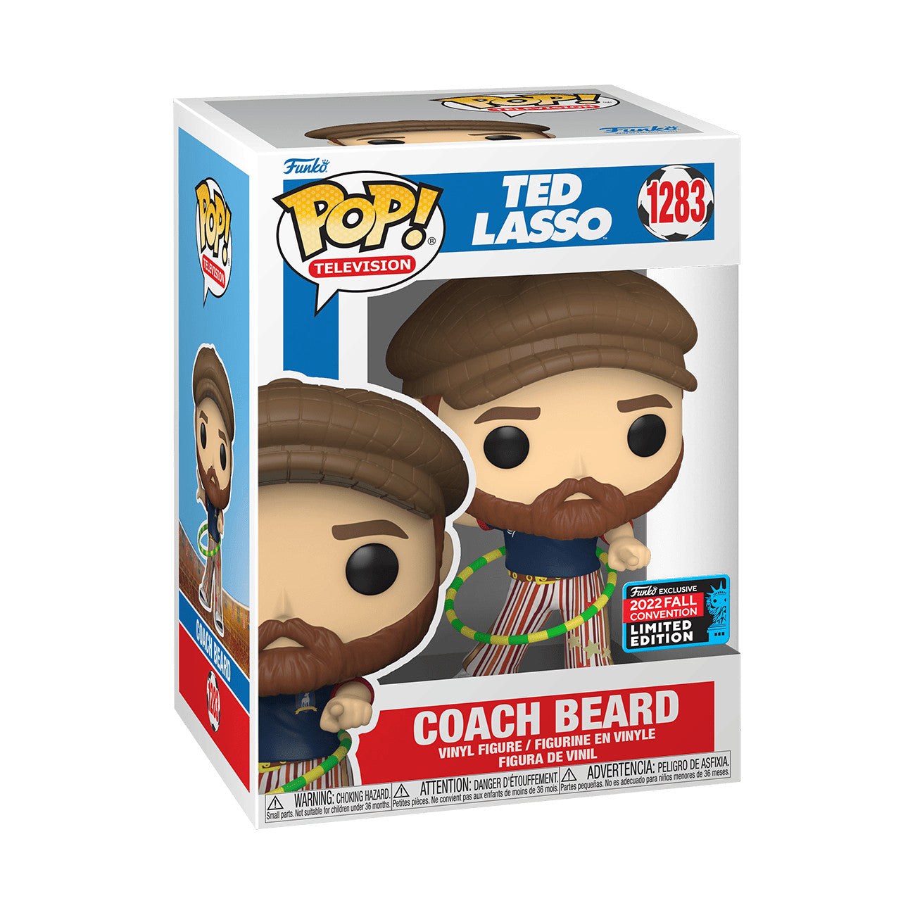 Funko PoP! TED LASSO: Coach Beard 1283 (2022 Fall Convention Limited Edition)