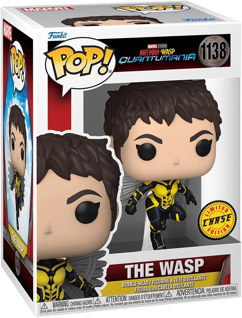 Funko PoP! Marvel: Wasp (Ant-Man Wasp quantomania) 1138 (Chase Limited Edition)
