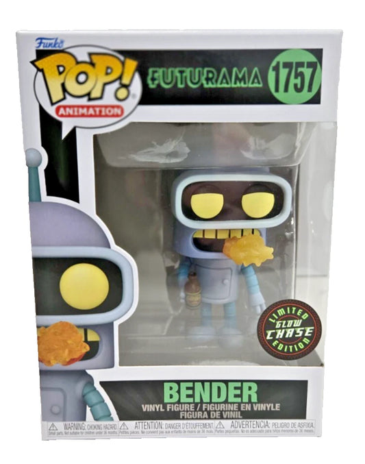 Funko PoP! TV: Bender (Futurama) 1757 (Glow)(Chase)