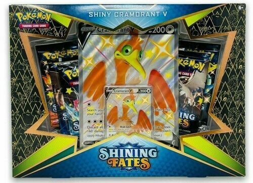 Pokémon TCG: Shining Fates Collection Box [Shiny Cramorant V]