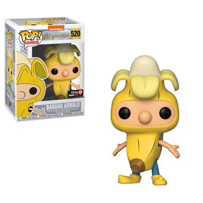 Funko PoP! Animation Hey Arnold Banana Arnold #520 GameStop Exclusive