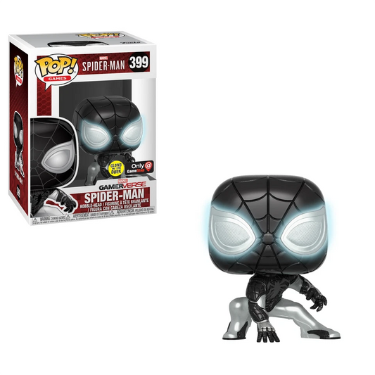 Funko PoP! Marvel: Spider-Man (Spider-Man Gameverse) 399 ( GameStop Exclusive & Glows in the Dark)