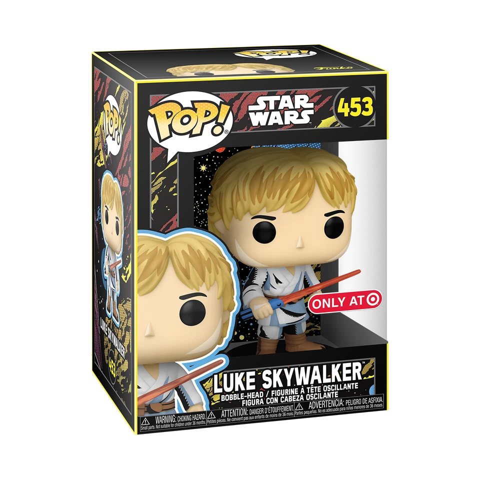 Funko PoP! Star Wars: Luke Skywalker (Retro Series) 453 (Target Exclusive)