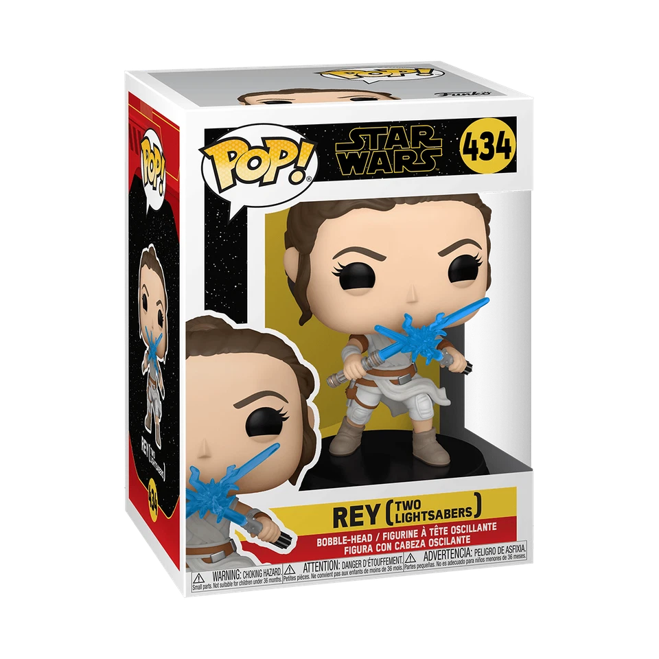 Funko PoP! Star Wars: Rey [Two Lightsabers] 434
