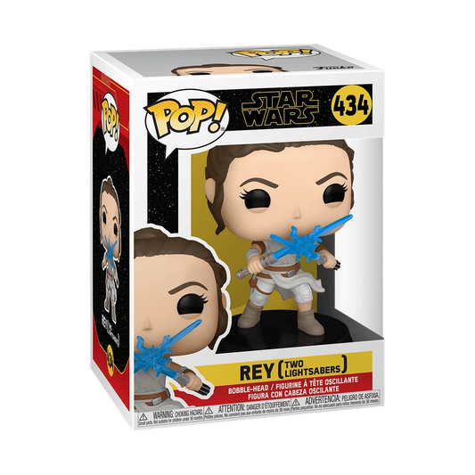Funko PoP! Star Wars: Rey [Two Lightsabers] 434