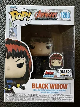 Funko PoP! Marvel Avengers: Black Widow 1260 ( Amazon Exclusive)