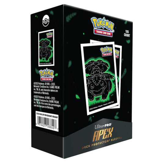 Pokémon: Neon Kanto Venusaur 105ct APEX DECK PROTECTOR® Sleeves