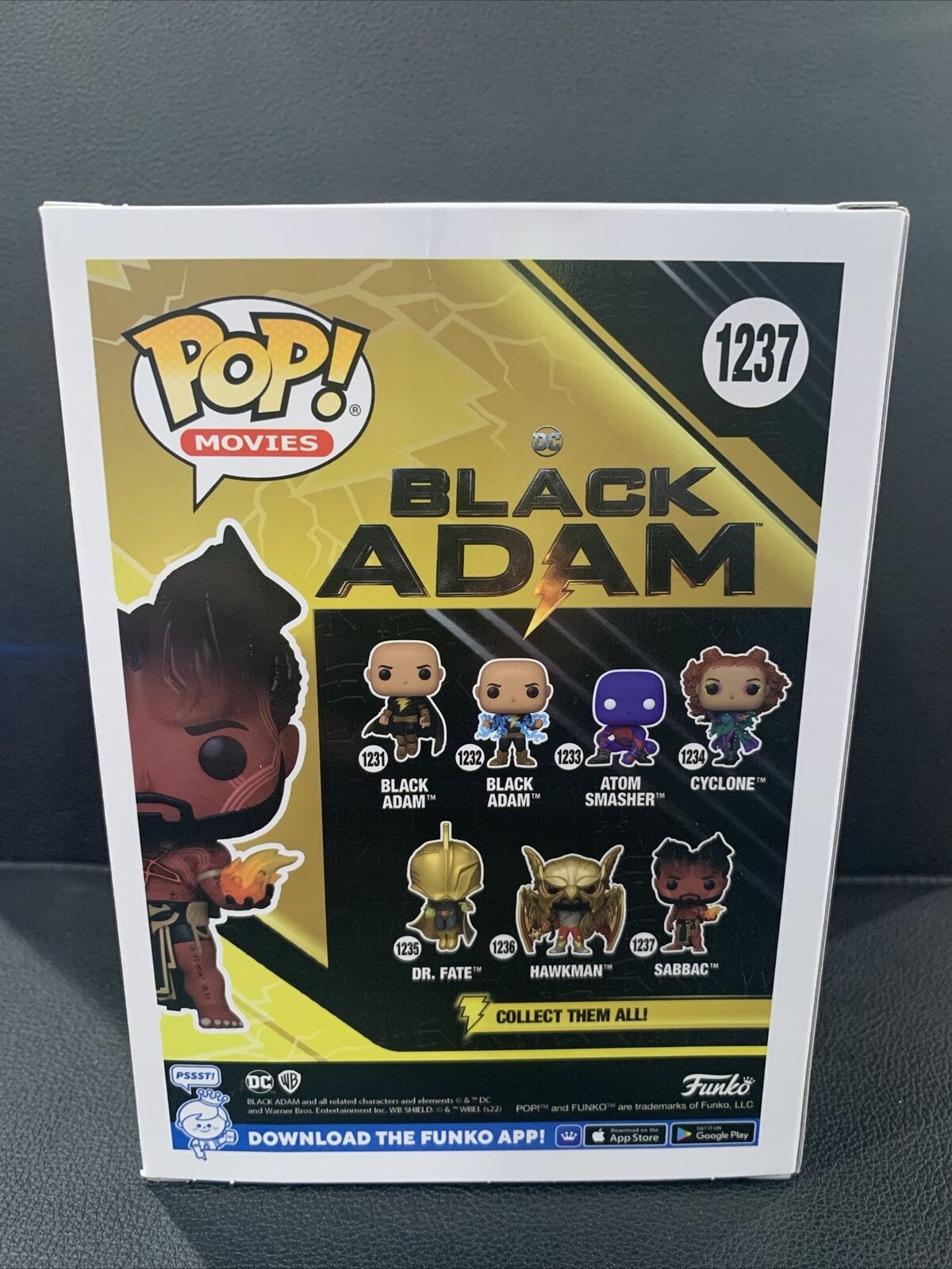 Funko PoP! Movies: Black Adam Sabbac #1237