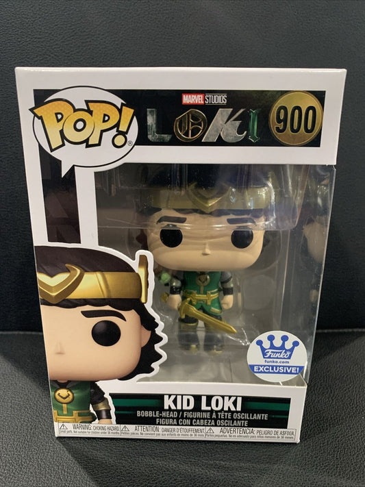 Funko PoP! Loki #900 Kid Loki Metallic Funko Shop Exclusive