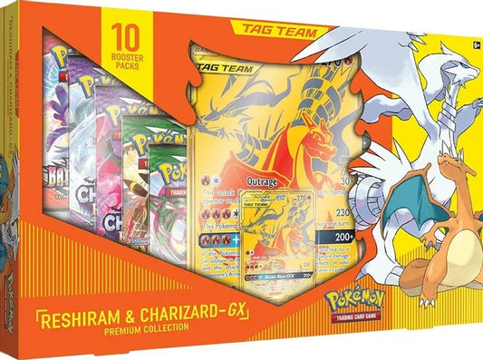 Pokémon TCG: Sword & Shield Reshiram & Charizard GX Tag Team Premium Collection