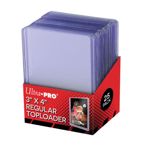 Ultra Pro: 3" X 4" Regular Toploader 25ct